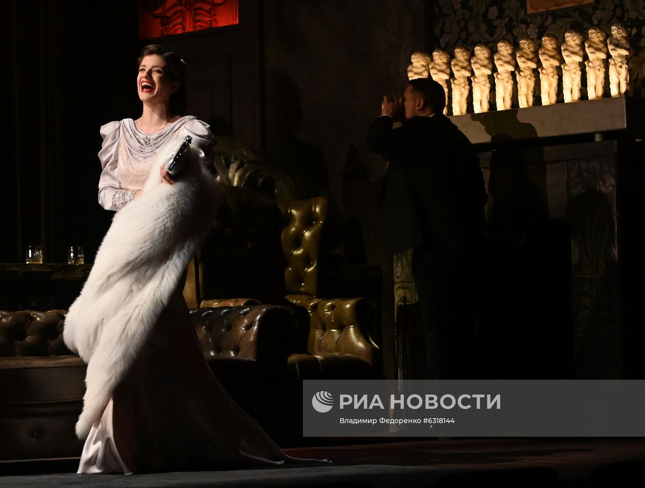 Спектакль "И никого не стало" в театре О. Табакова