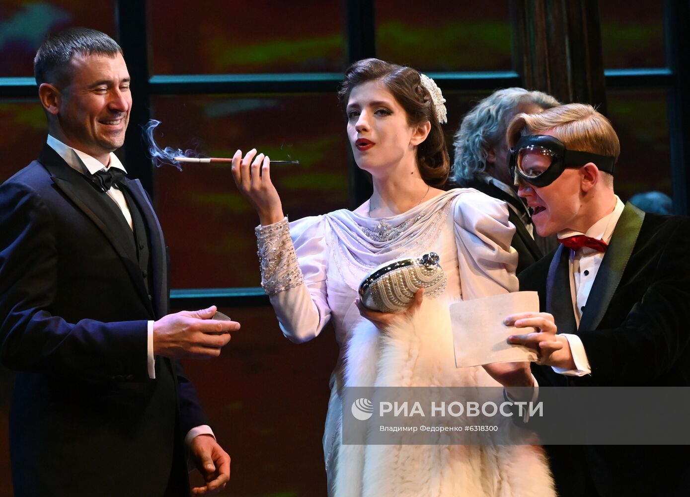 Спектакль "И никого не стало" в театре О. Табакова