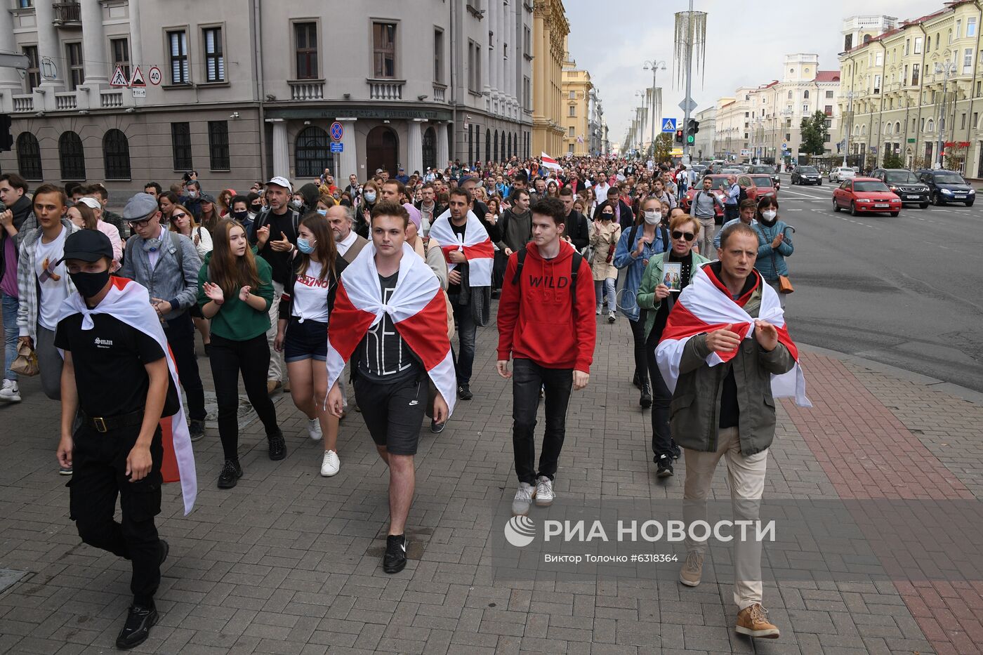 Акции протеста в Минске