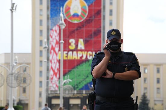 Акции протеста в Минске