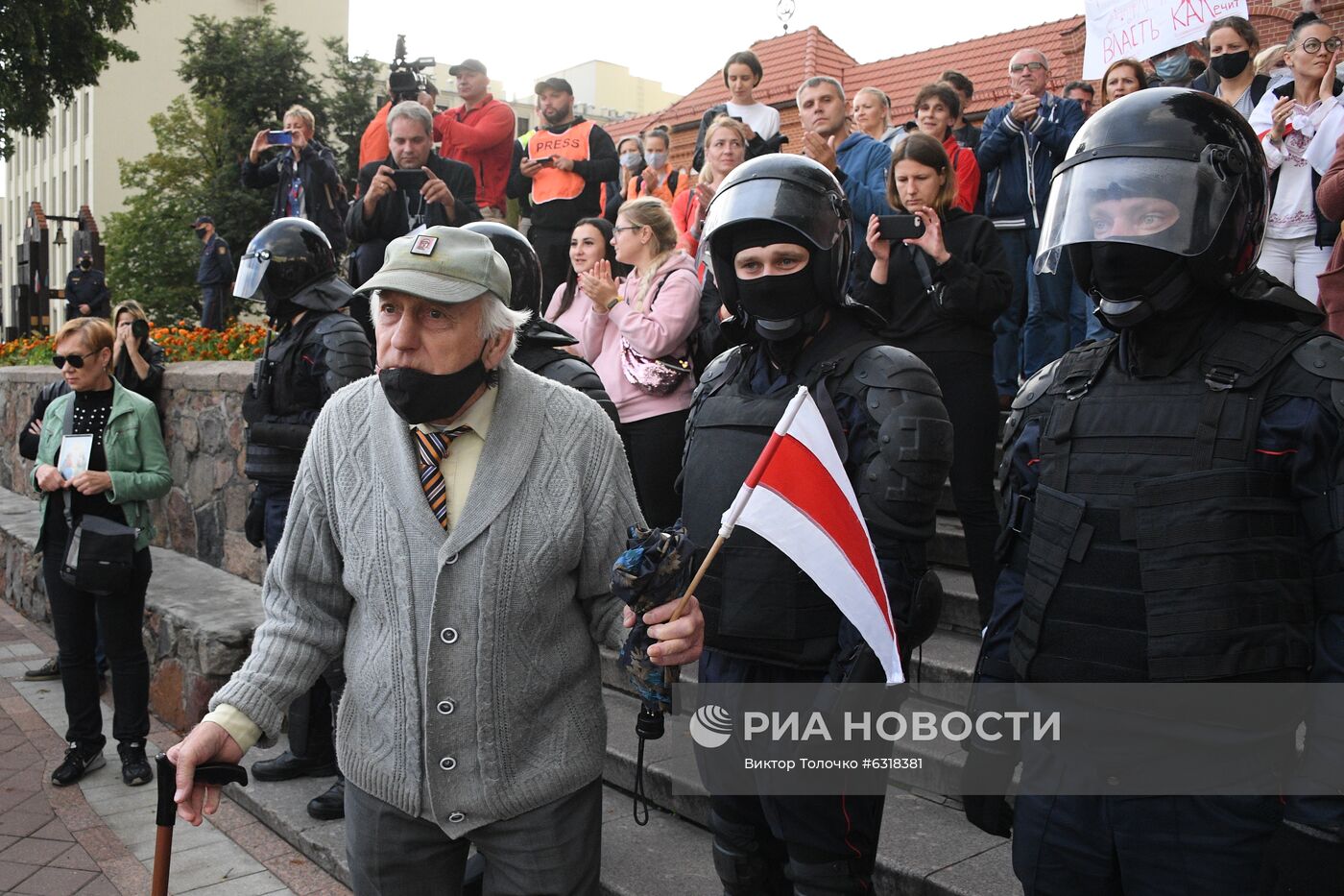 Акции протеста в Минске