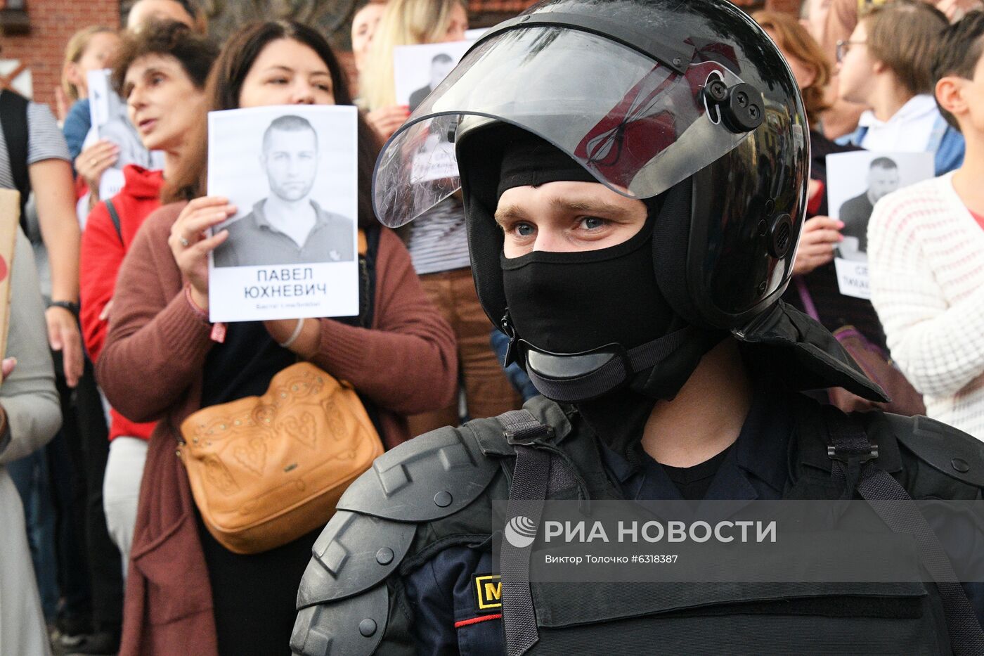 Акции протеста в Минске