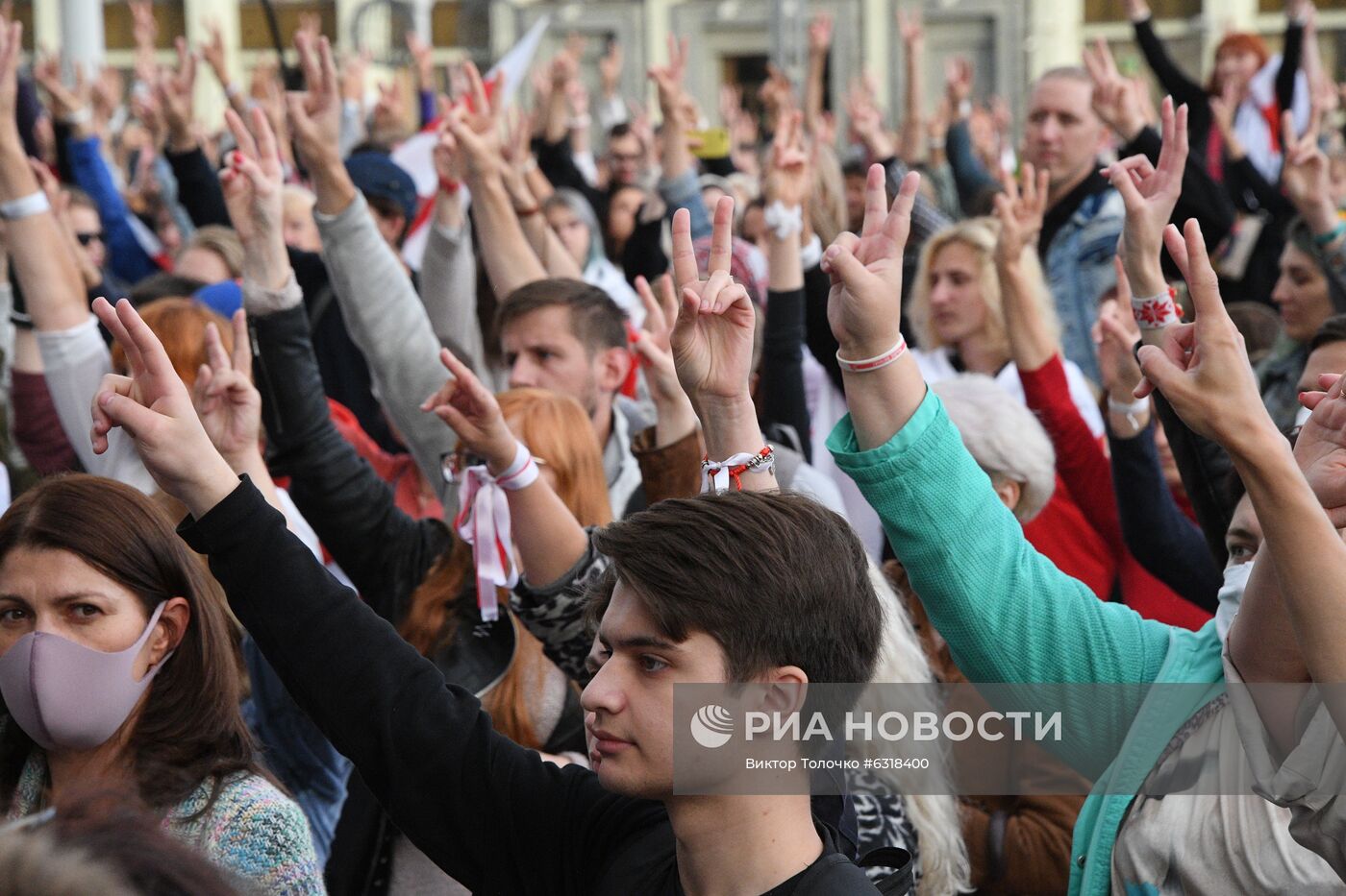 Акции протеста в Минске