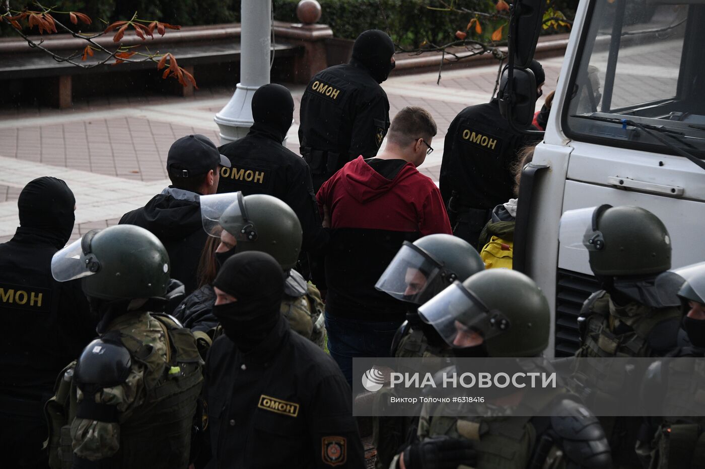 Акции протеста в Минске