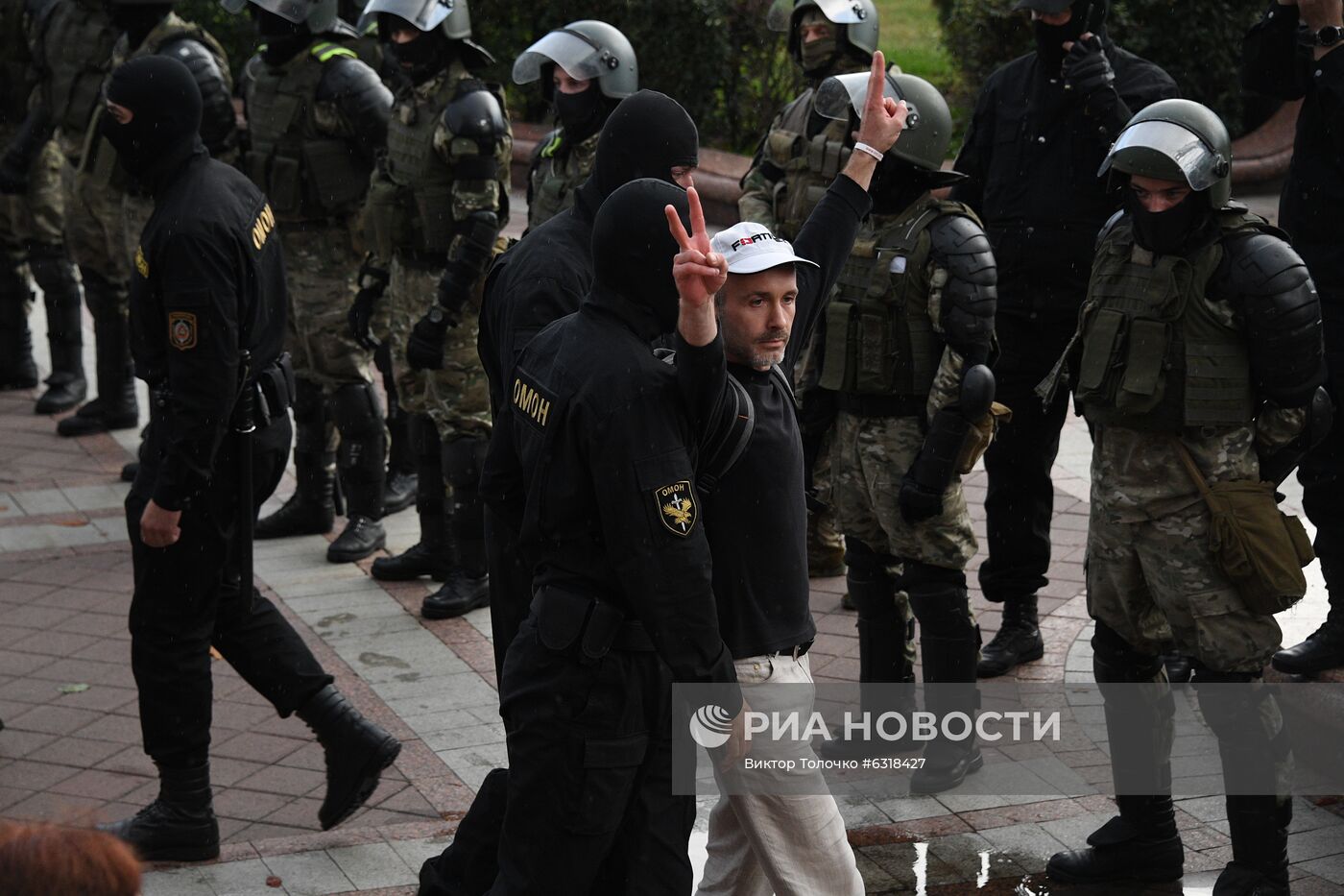 Акции протеста в Минске