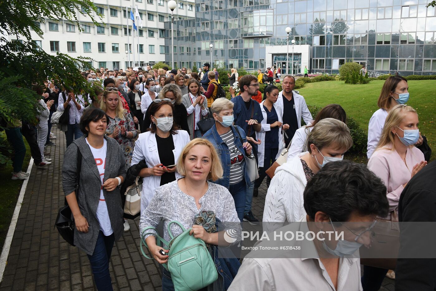 Акции протеста в Минске