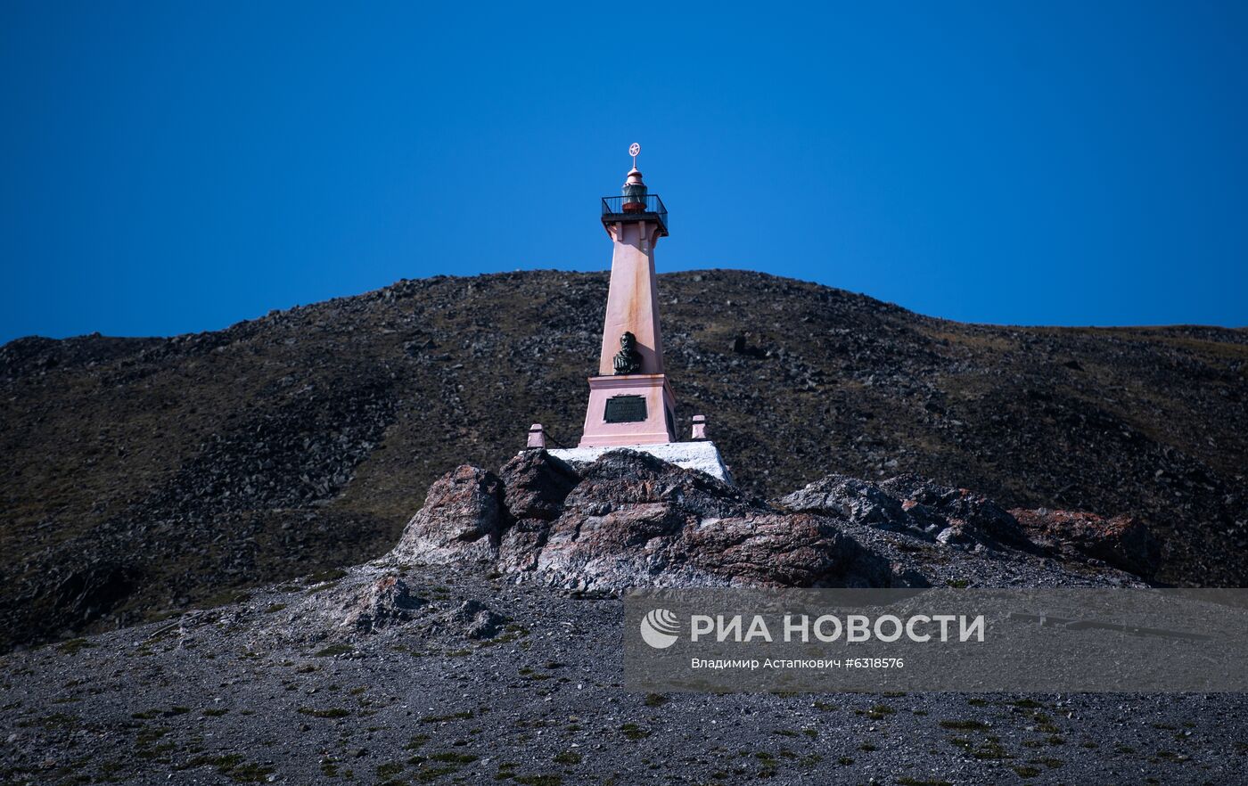 Мыс Дежнева на Чукотке