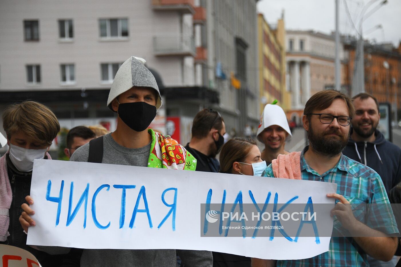 Акции протеста в Минске