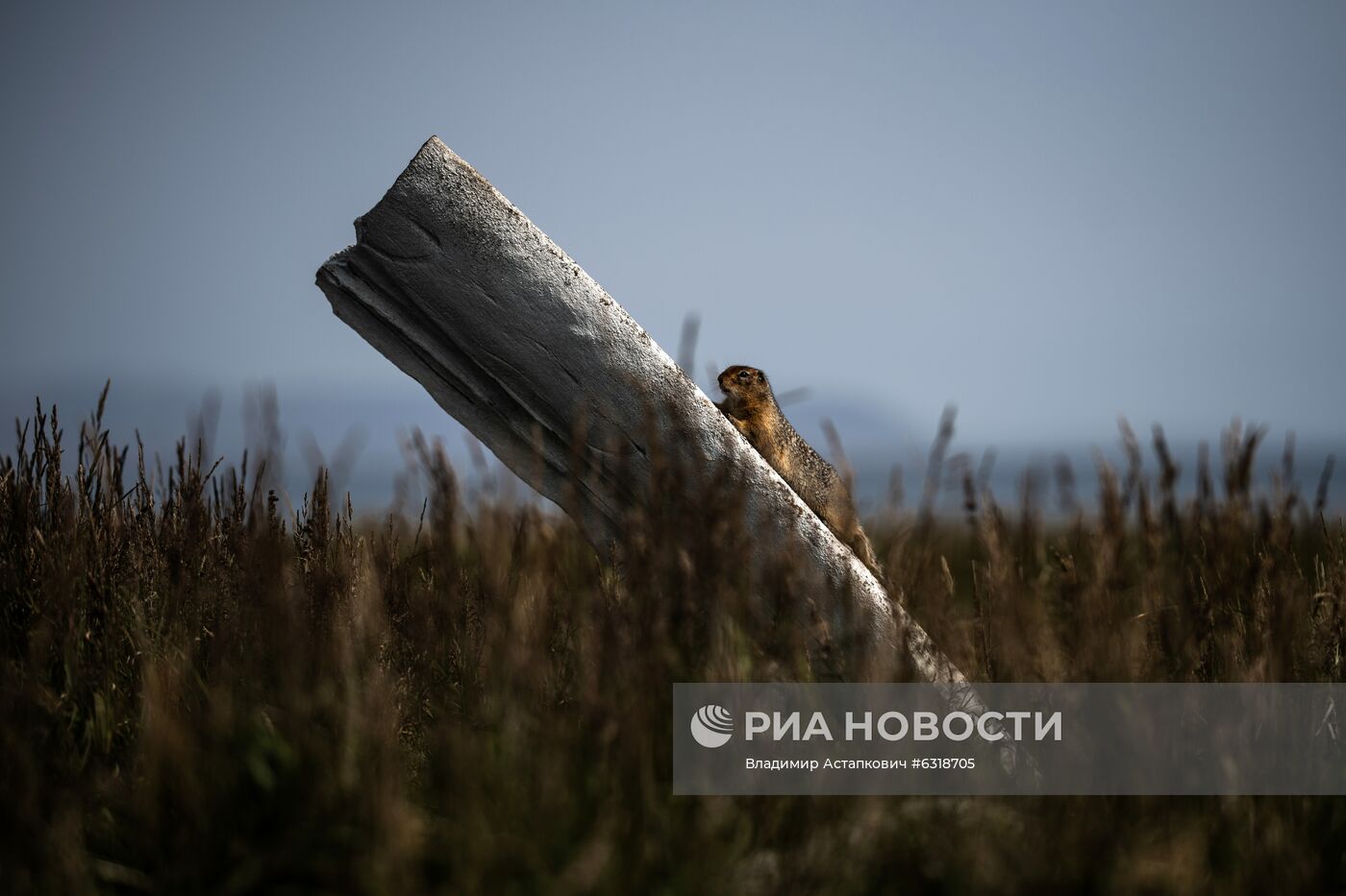 Поселок Лорино на Чукотке