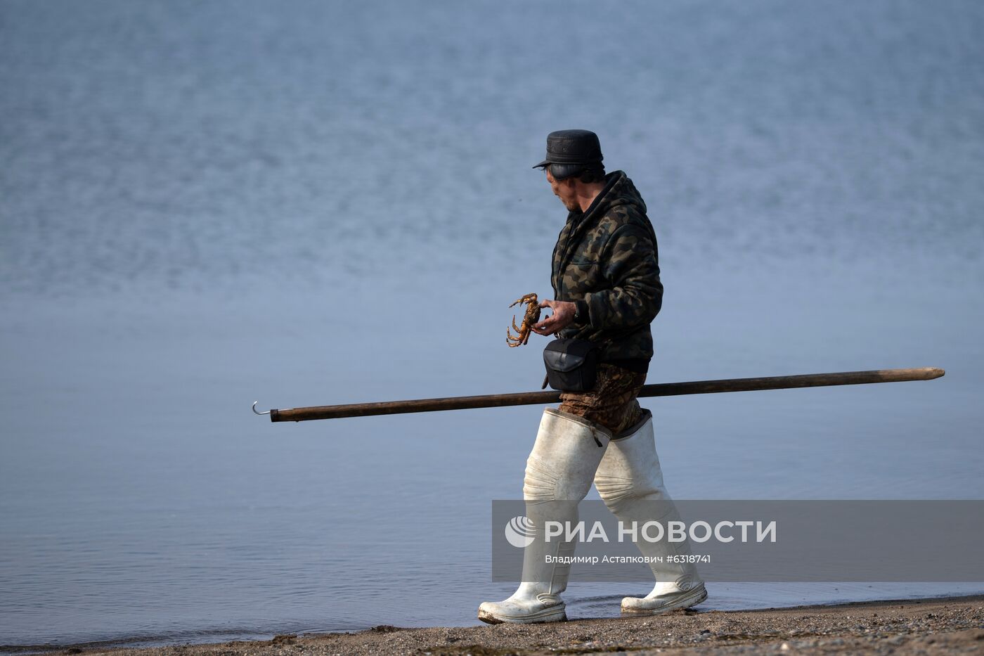 Поселок Лорино на Чукотке