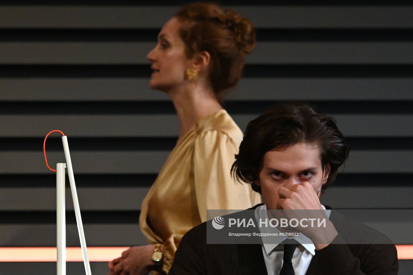 Спектакль "Ложные признания" в театре имени А. С. Пушкина