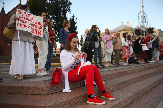 Акции протеста в Минске