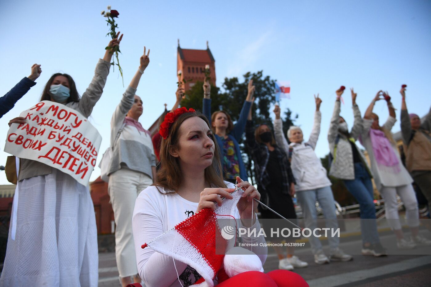Акции протеста в Минске