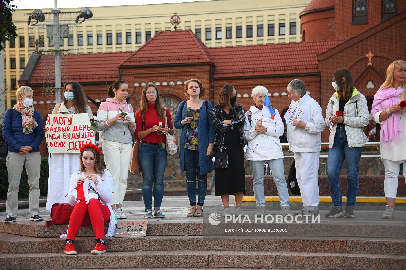 Акции протеста в Минске