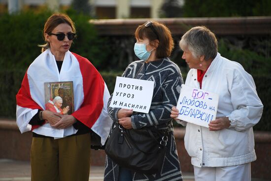 Акции протеста в Минске