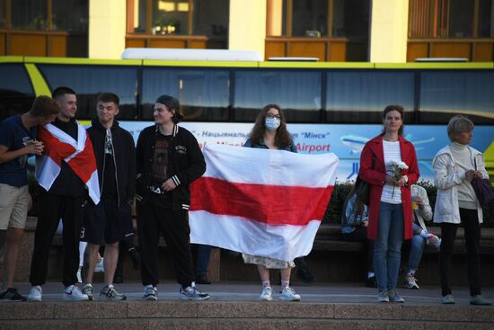 Акции протеста в Минске