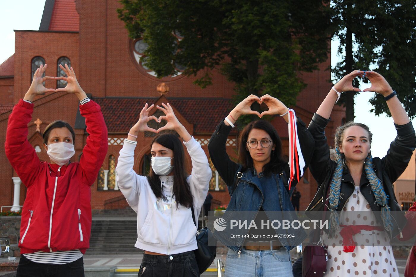 Акции протеста в Минске