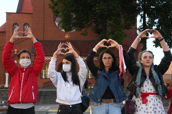 Акции протеста в Минске