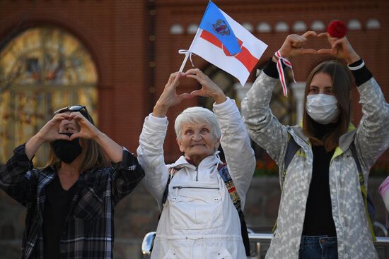 Акции протеста в Минске