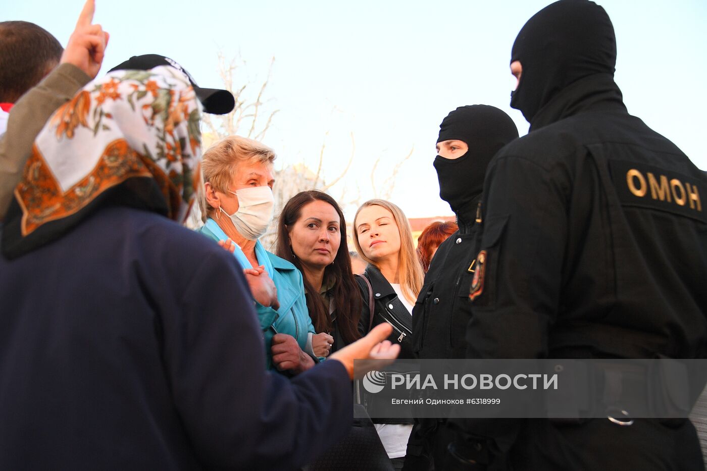 Акции протеста в Минске