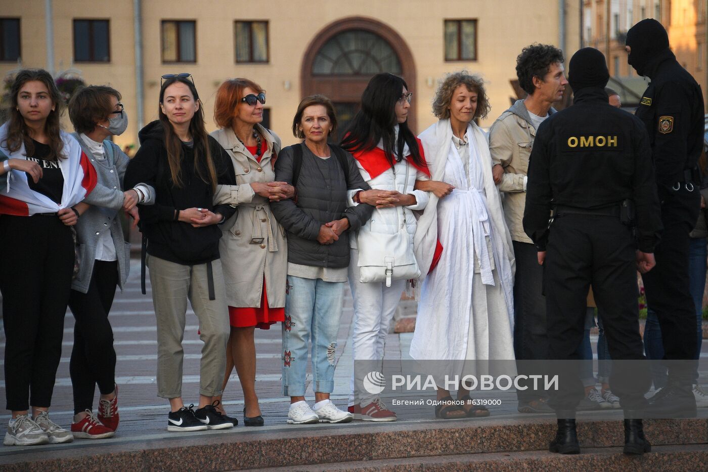 Акции протеста в Минске
