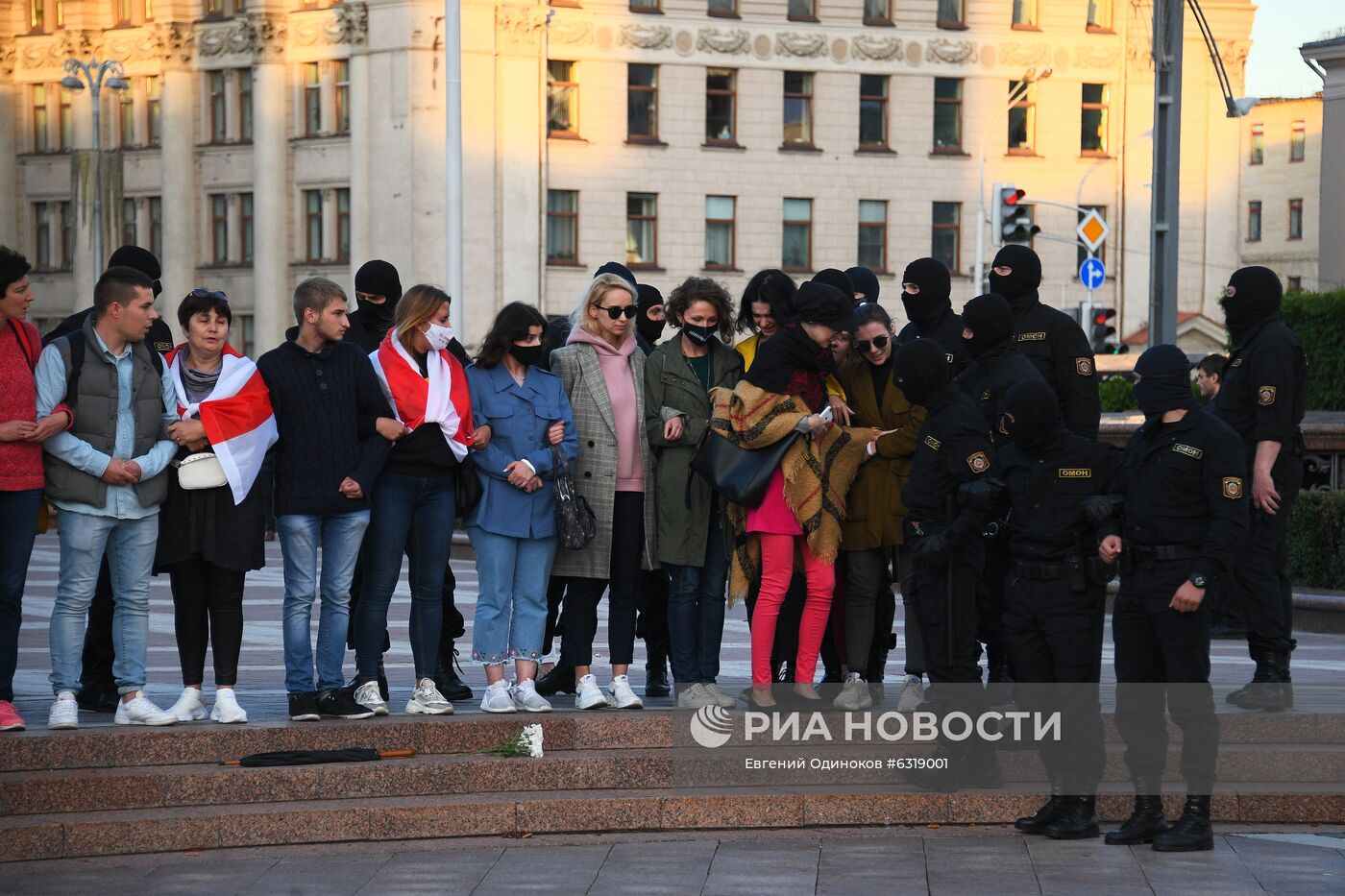 Акции протеста в Минске