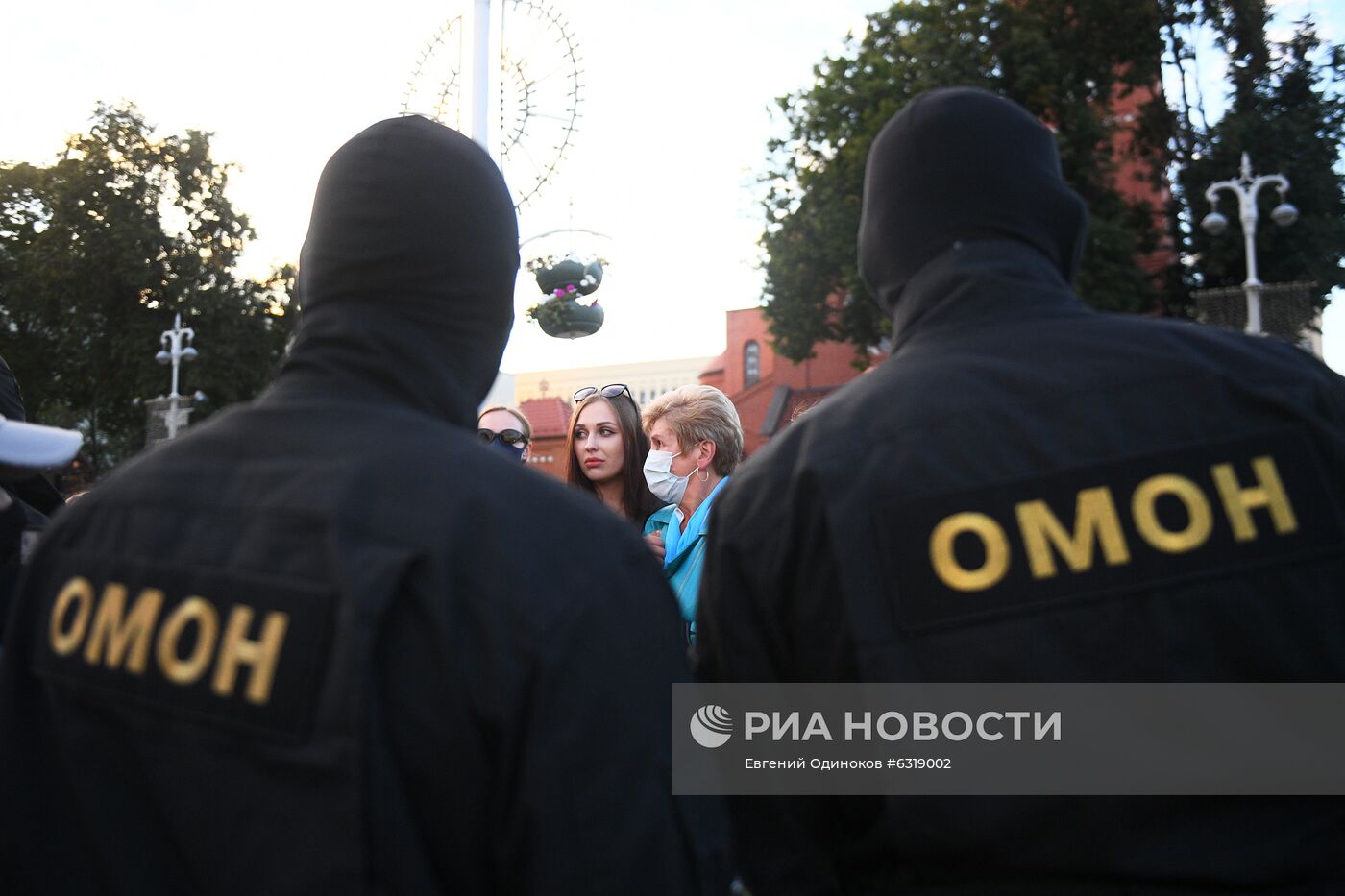 Акции протеста в Минске