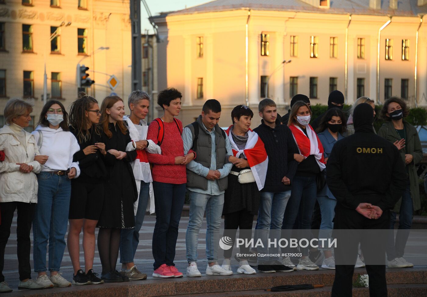 Акции протеста в Минске