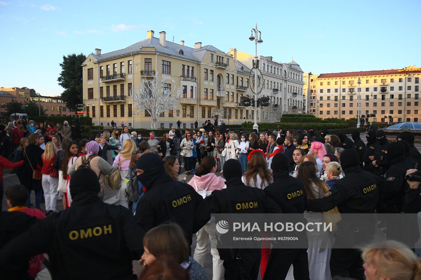 Акции протеста в Минске