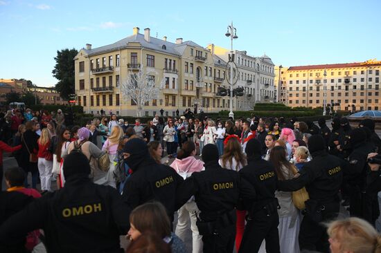 Акции протеста в Минске