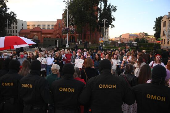 Акции протеста в Минске