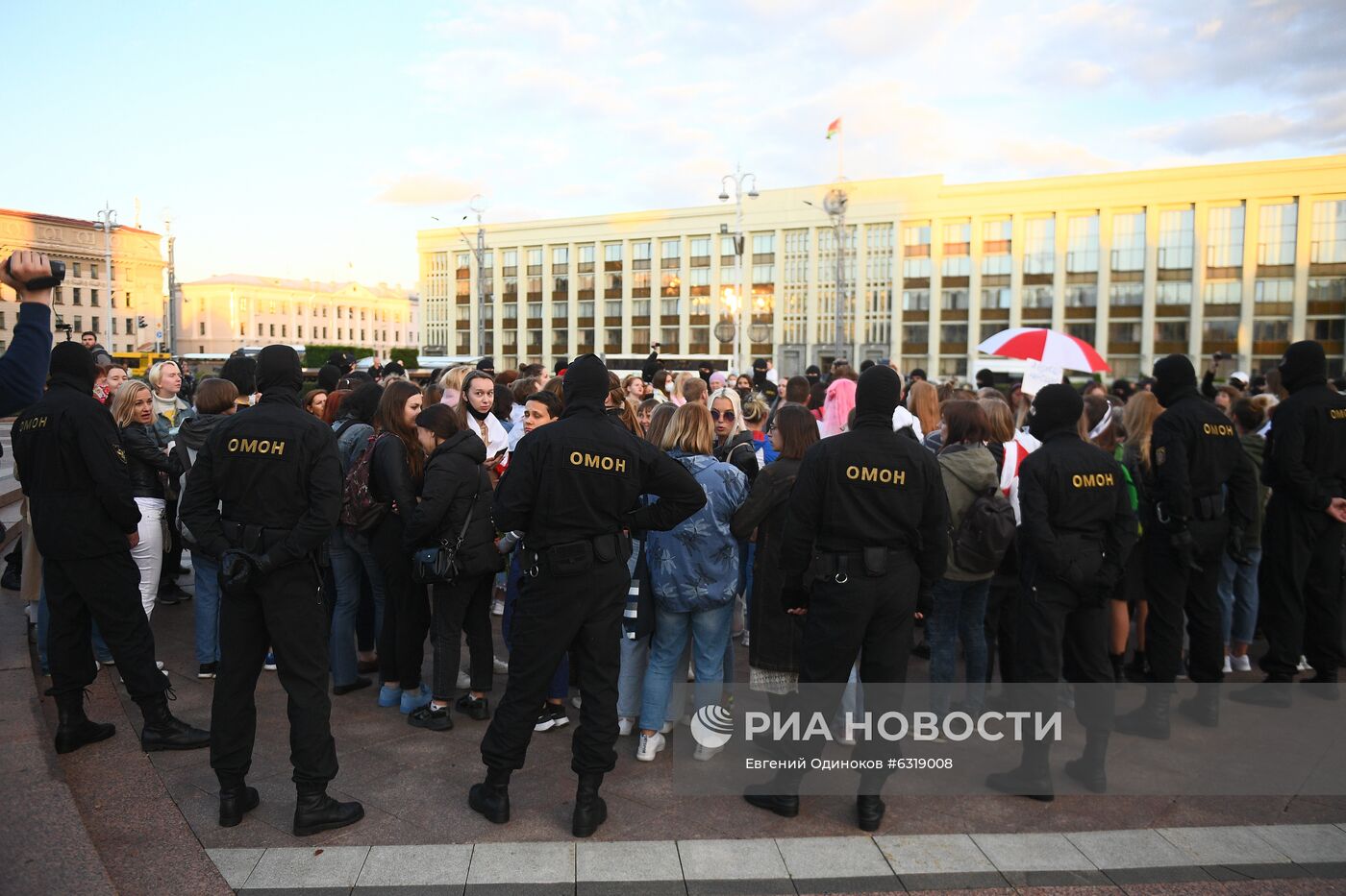 Акции протеста в Минске