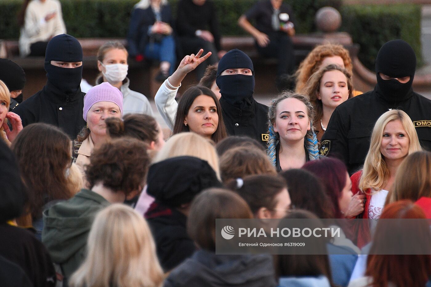 Акции протеста в Минске