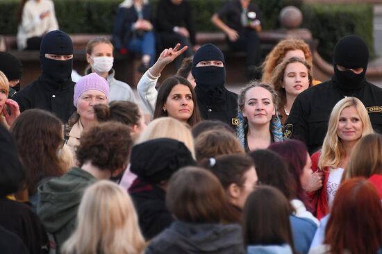 Акции протеста в Минске