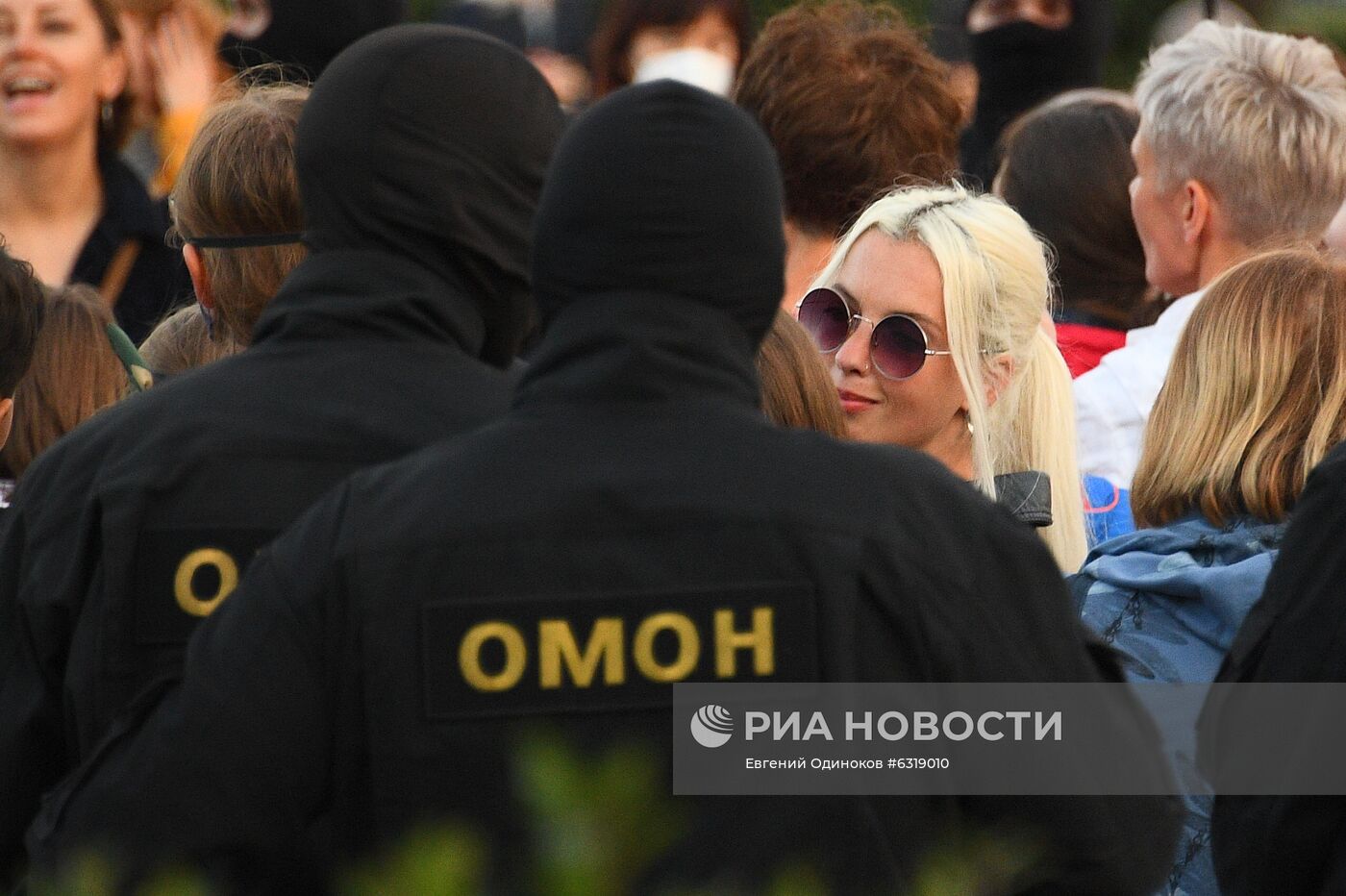 Акции протеста в Минске