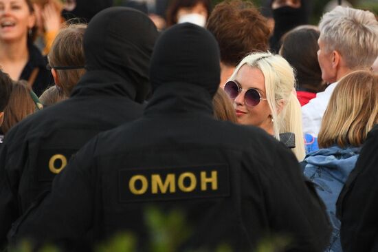 Акции протеста в Минске