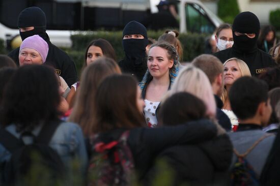 Акции протеста в Минске