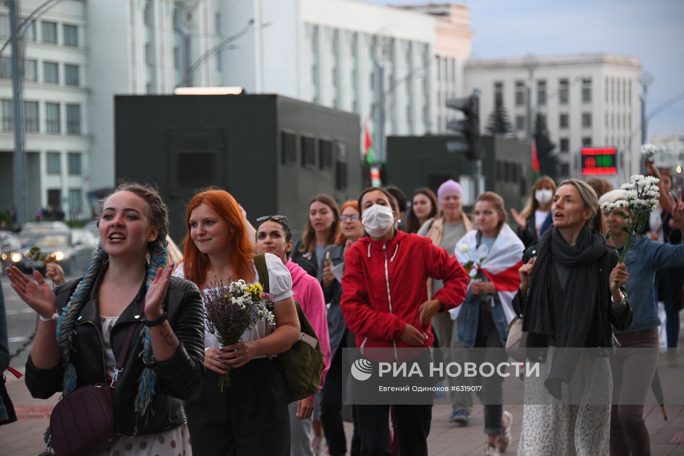 Акции протеста в Минске