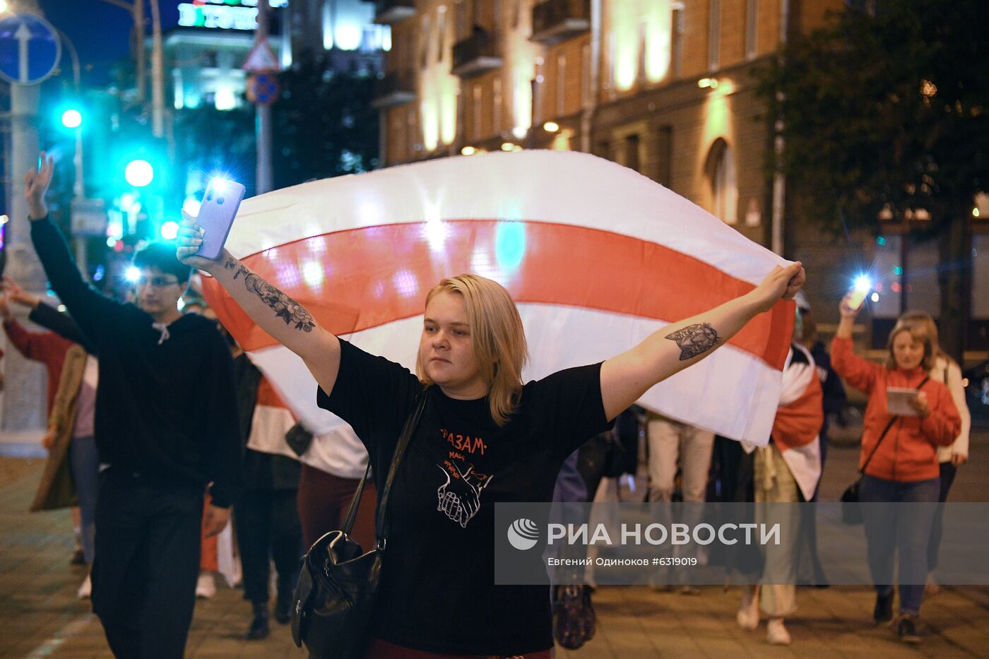 Акции протеста в Минске