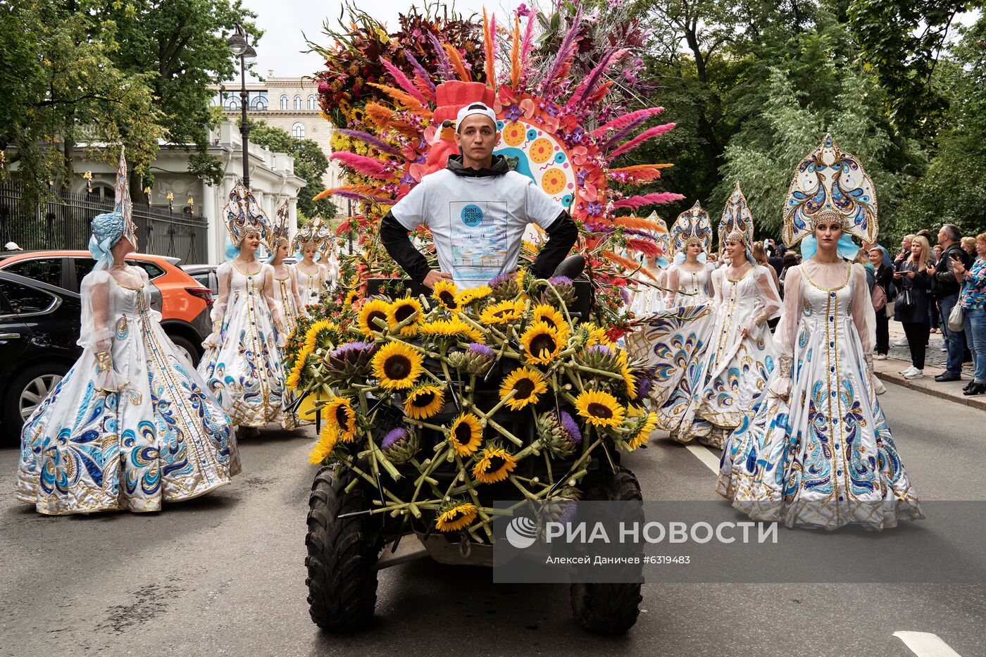 Фестиваль цветов в Санкт-Петербурге