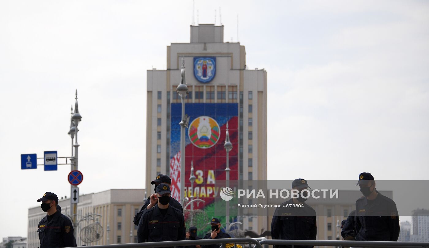 Акция оппозиции в Минске