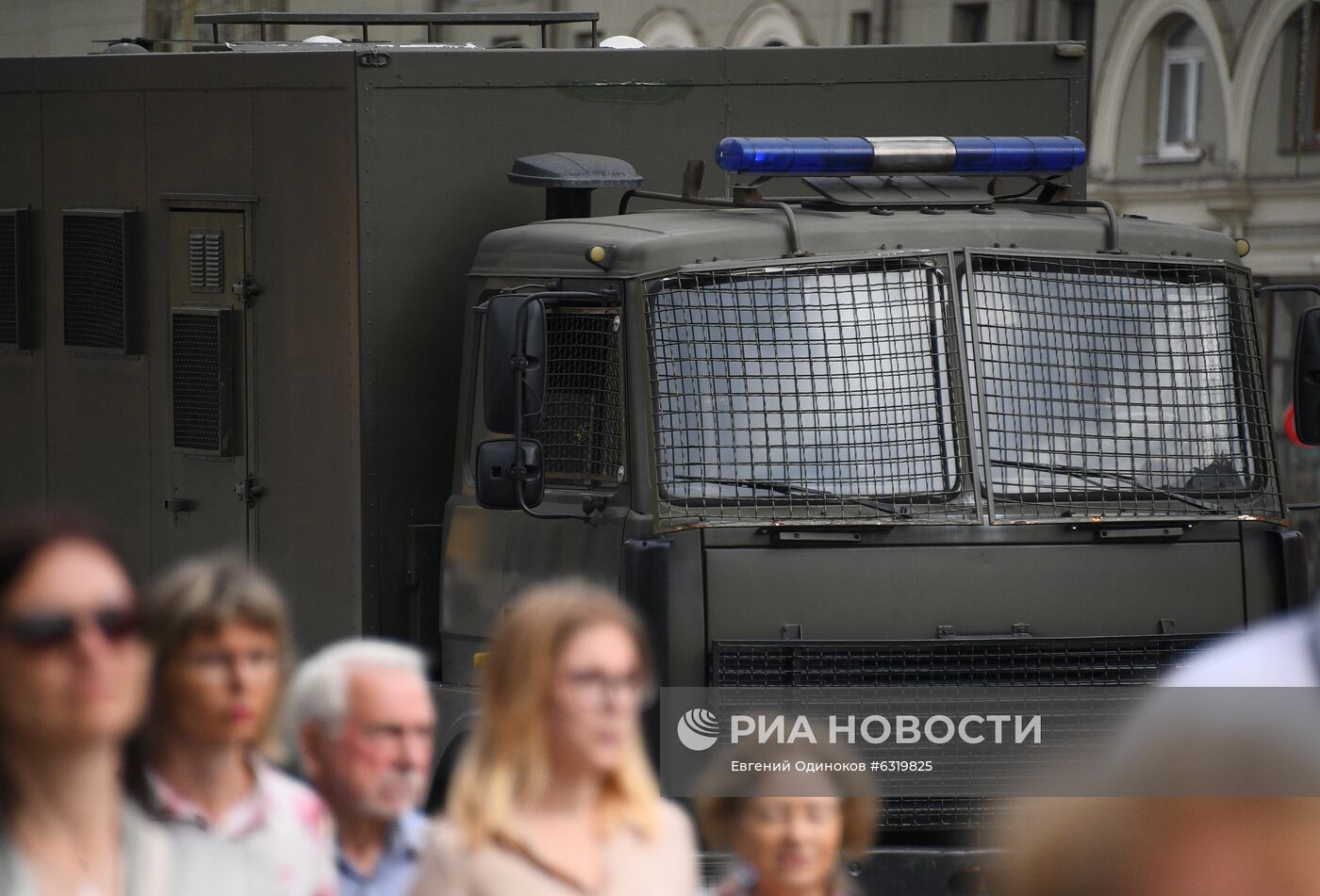 Акция оппозиции в Минске