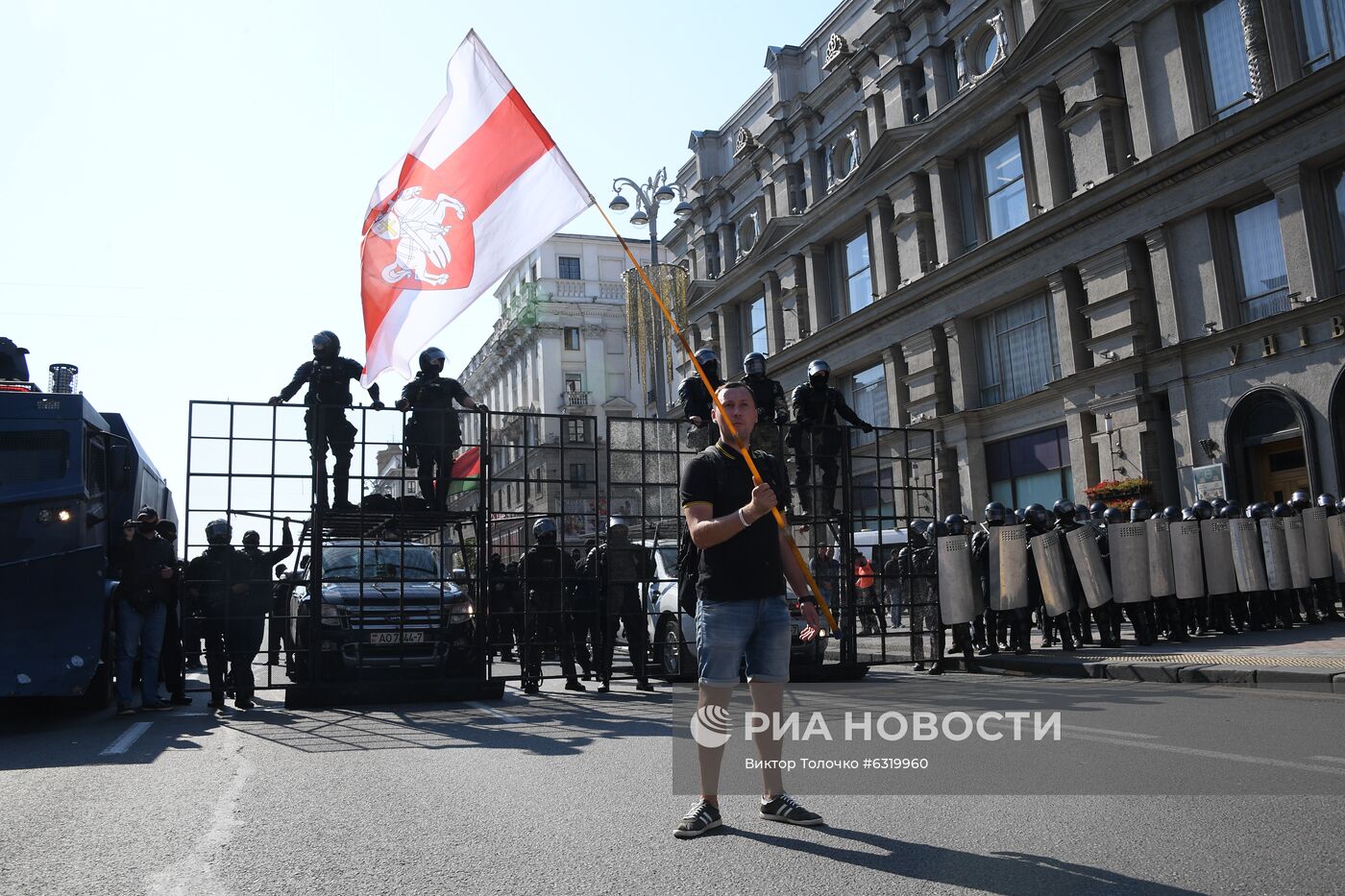 Акция оппозиции в Минске