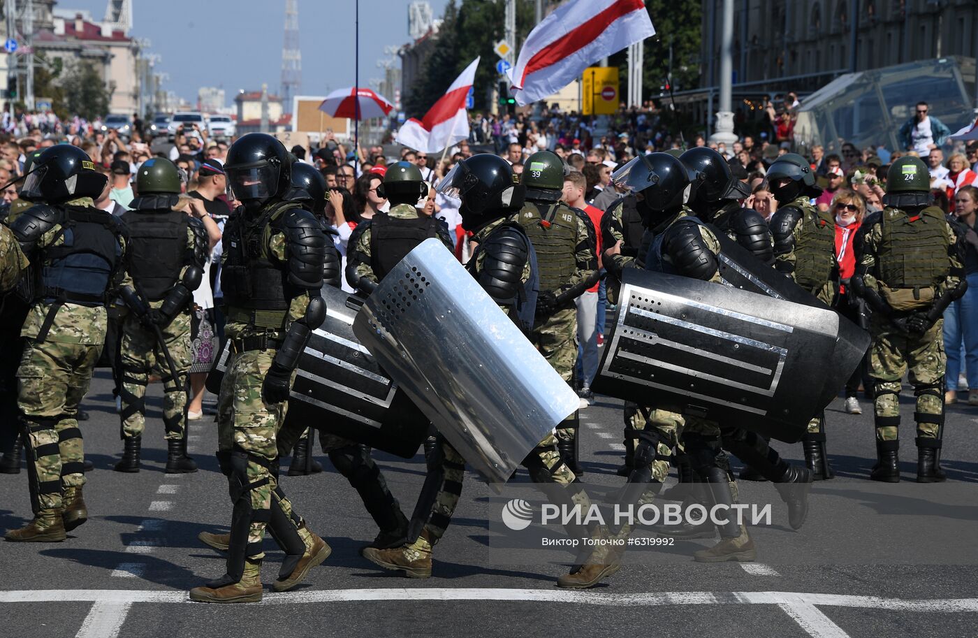 Акция оппозиции в Минске