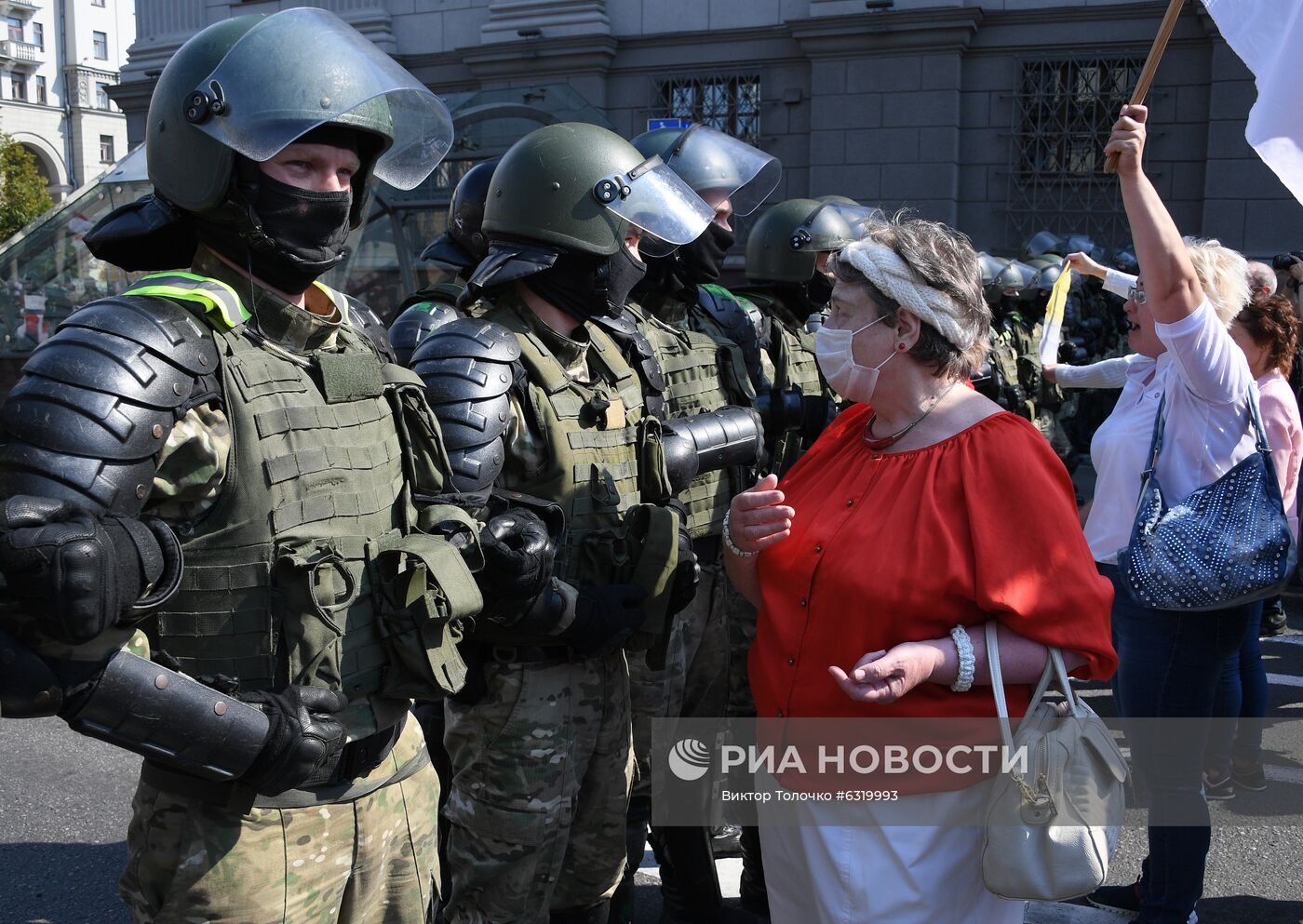 Акция оппозиции в Минске