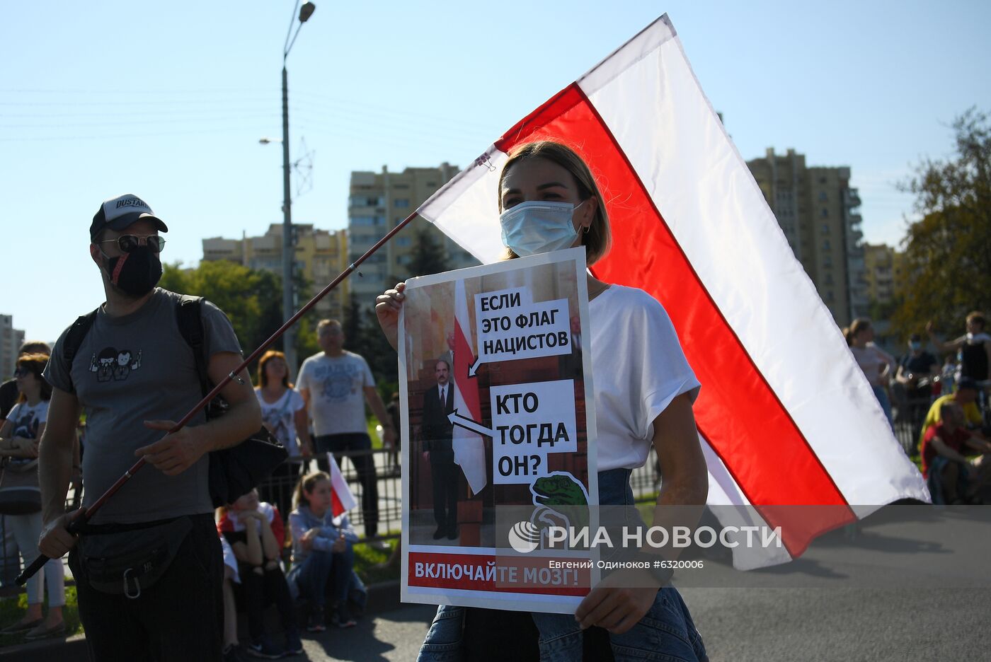 Акция оппозиции в Минске