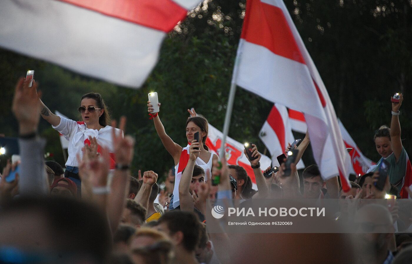 Акция оппозиции в Минске