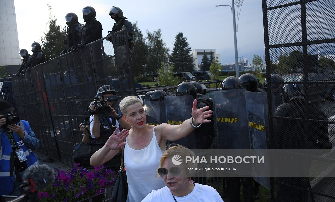 Акция оппозиции в Минске