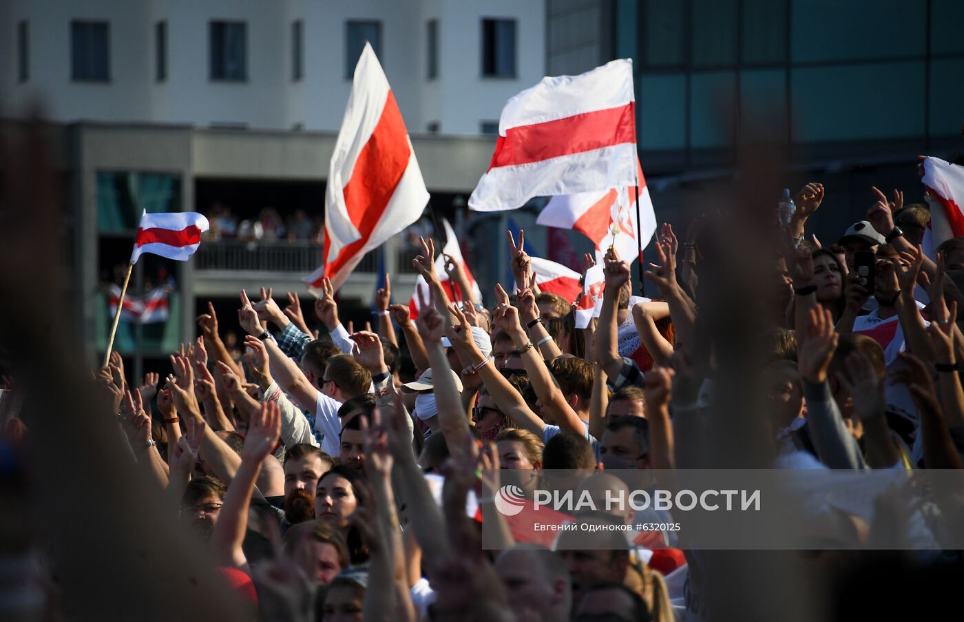 Акция оппозиции в Минске