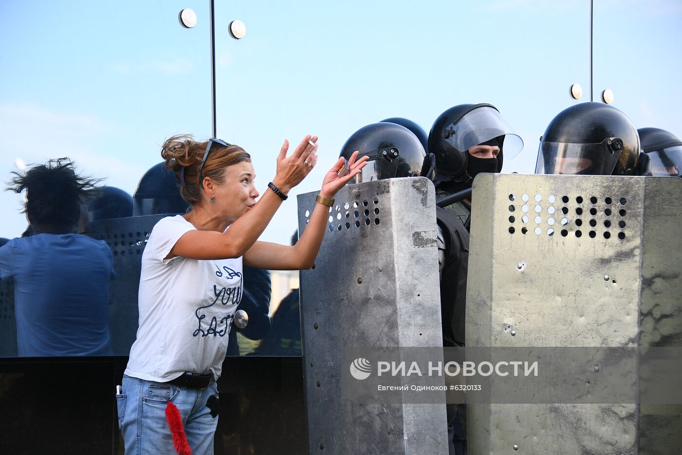 Акция оппозиции в Минске